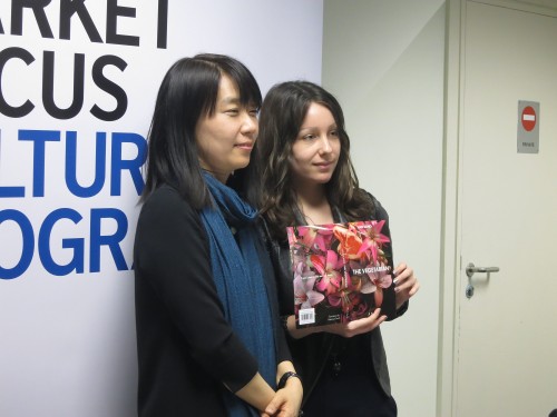 LBF - Han Kang with her translator Deborah Smith