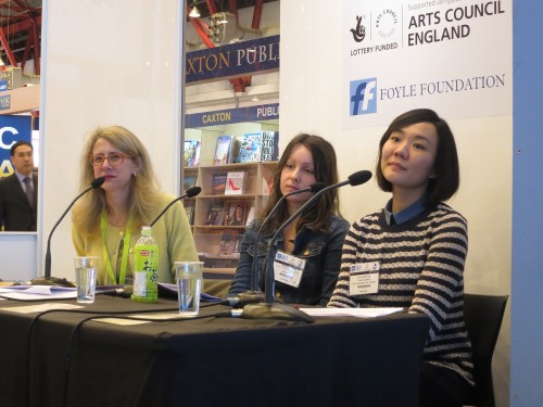 LBF - L to R: Kelly Falconer, Deborah Smith and Eugene Lee