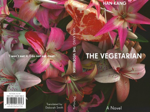 LBF - The cover of the translation of Han Kang's The Vegetarian