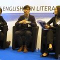 Thumbnail for post: LBF sketch: Kim Young-ha at the London Book Fair: always adapting to a new environment
