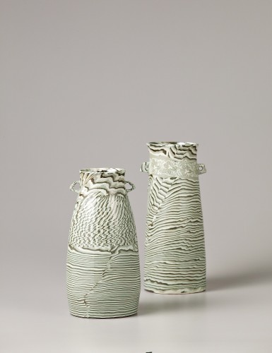 Marbled Celadon Jar. Gwang Yeol Yu