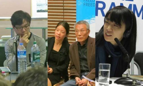 Kim Young ha, Hwang Sok-yong and Han Kang