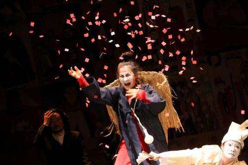Yohangza's production of Hamlet at the Peacock Theatre