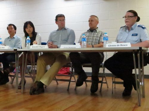 The panel