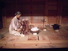 At the Mun Ik-jeom cotton museum in Sancheong-gun
