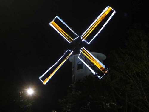 No-one could explain what this windmill was doing at the Expo