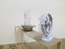 Jewyo Rhii: Cooling System (2010). At Wilkinson Gallery, 13 September 2014.