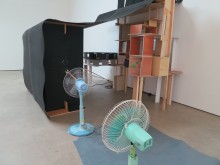 Jewyo Rhii: Fan Theatre (2013-2013). At Wilkinson Gallery, 13 September 2014.