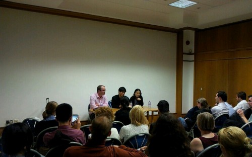 Shin Dong-hyuk's talk on 16 September