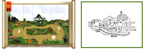 The floorplan of the Medicinal Herb Hall