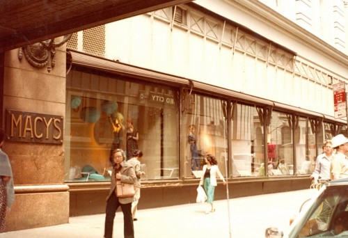 Nora Noh's window display in Macy's