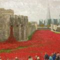 Thumbnail for post: North Korean artists paint London scenes, on show at the DPRK embassy