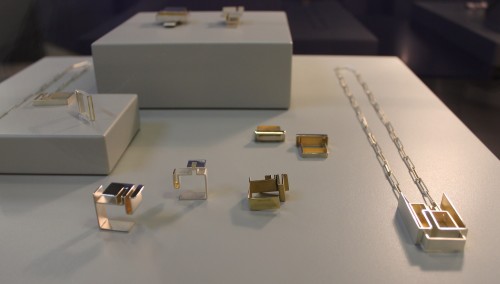 Geometric jewellery from Heeyoung Kim