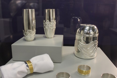 Kyosun Jung's silver vases