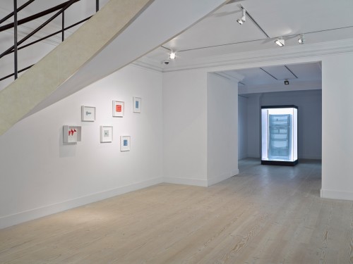 Suh Do-ho's work installed at Gazelli Art House (courtesy of the artist and gallery)