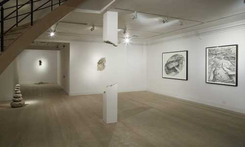 Installation view of Hur Shan’s solo show at Gazelli Art House