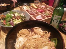 Dinner in Marine City, Busan