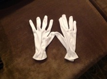 No official duty can be performed without white gloves
