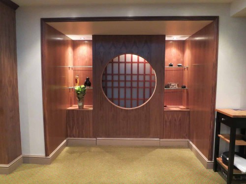 This pleasing alcove greets you as you enter the restaurant