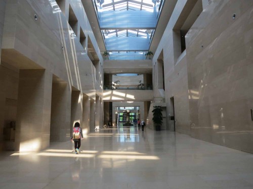 Inside the National Museum of Korea