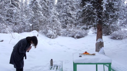 Heart of snow