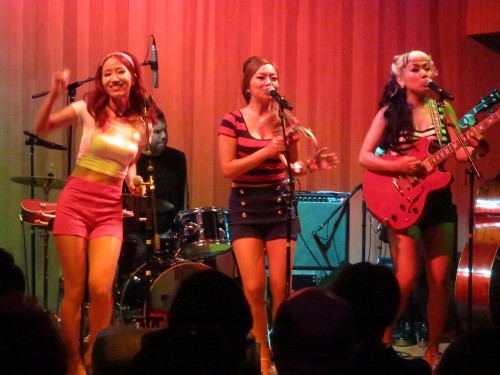 The Barberettes at the Forge, Camden, 4 Sept. Photo LKL