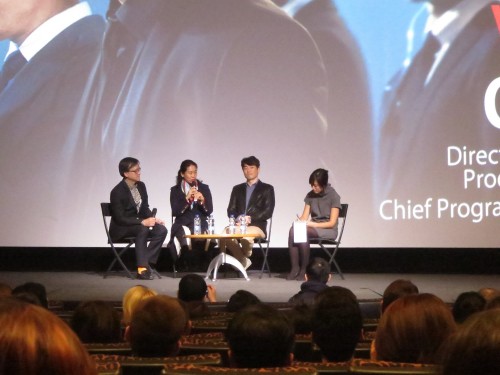 The Q&A after the screening