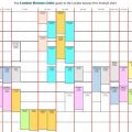 Thumbnail for post: The LKFF schedule in calendar format