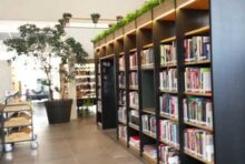 Naver Building - the library