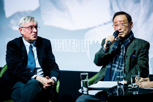Mark Morris with Chung Chang-wha (photo: KCCUK)