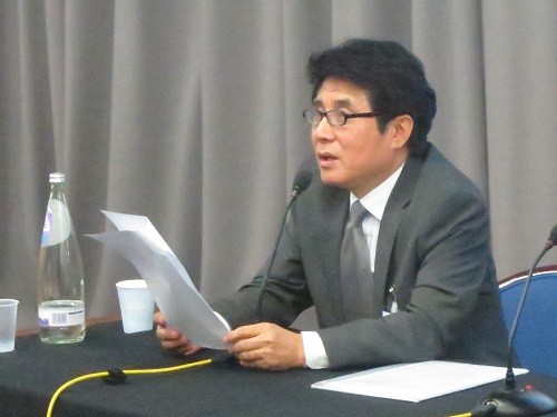 Kim Hong-joon at SOAS