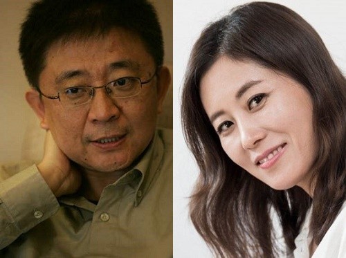 Zhang Lu and Moon Sori