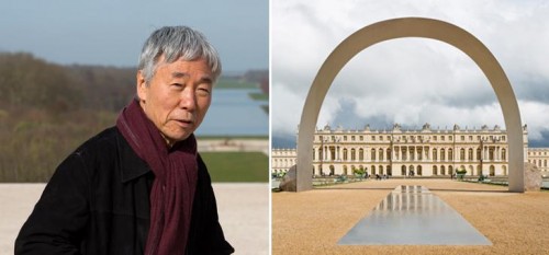 Lee Ufan: Relatum - The Arch of Versailles. Courtesy the artist, Kamel Mennour Paris and Pace New York © Tadzio