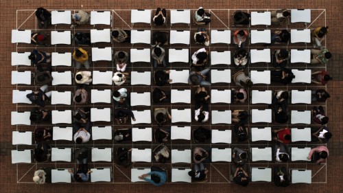 Junebum Park, Puzzle 3-05, 2009, Singfle-channel, HD, 06'33 min, NTSC, silent, colour, Edition of 5. Image courtesy of Hanmi Gallery