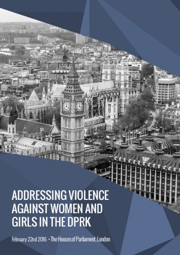 Addressing violence against women and girls in the DPRK