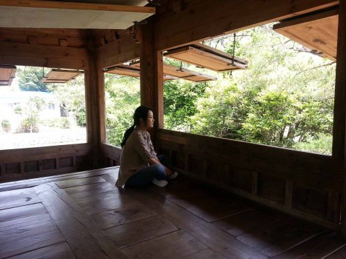 Gazing out from the Seyeonjeong