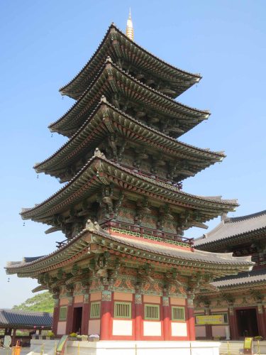 The five-storey pagoda