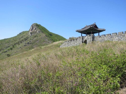 Hwangmaesan's peak.