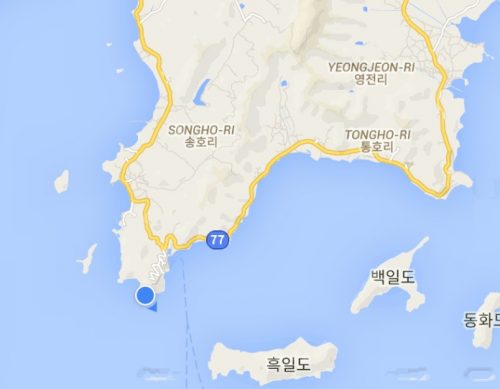 Google Map at Lands End