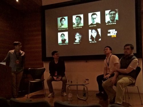 Team Korea talk about their work