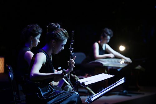 Members of the Contemporary Gugak Orchestra