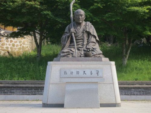 The statue of Choui in Daeheungsa