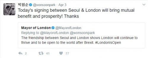 Mayors Tweets