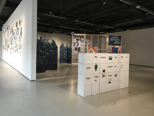 Yeji Kim installation view