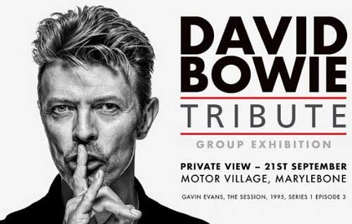 David Bowie tribute poster