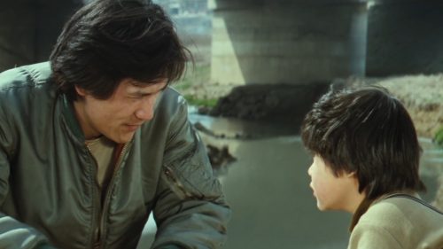 Father begins to bond with son