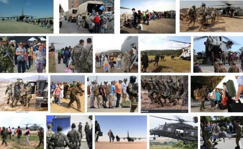 Military evacuation