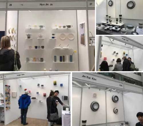 Ceramic Art London stalls
