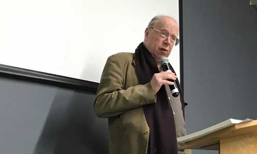 Brother Anthony talking at the KCC