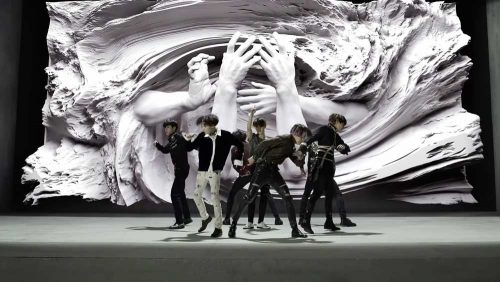 Jimin as puppetmaster in “Fake Love”